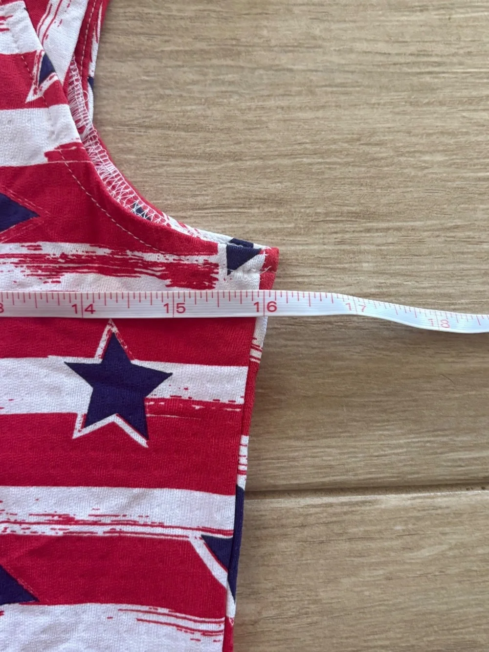 IBKUL Americana Sleeveless Zip Polo Shirt Women's XS Red White Blue 4th of July - Picture 7 of 8